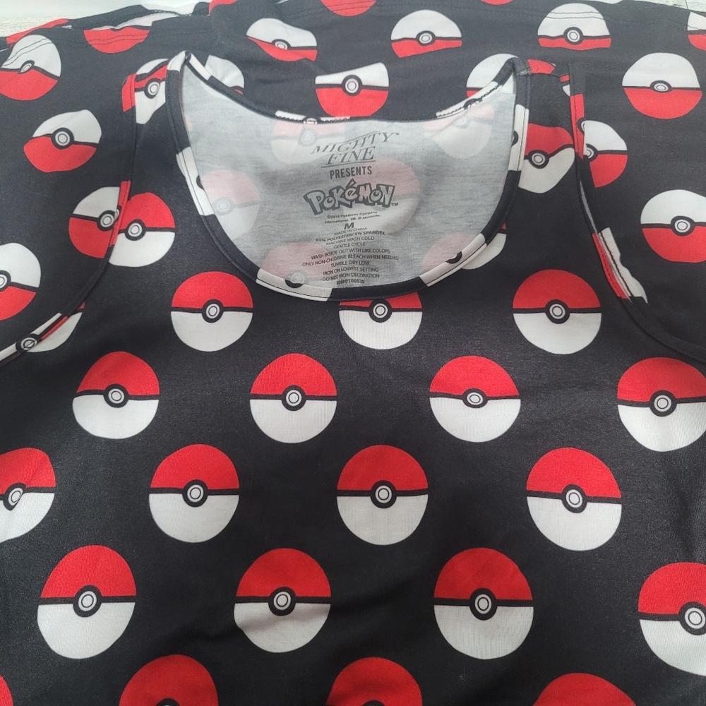 Pokemon Poke Ball Print Dress